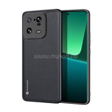 DUX DUCIS FINO szilikon telefonvédő (műanyag belső, ütésállóság, rombusz) FEKETE (GP-135601) tok és táska