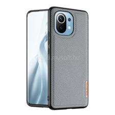 DUX DUCIS FINO szilikon telefonvédő (műanyag belső, ütésállóság, rombusz) VILÁGOSSZÜRKE (GP-105041) tok és táska