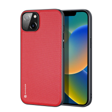 DUX DUCIS Fino tok iPhone 14 Plus piros tok és táska