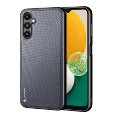 DUX DUCIS Fino tok Samsung Galaxy A14 5G tok szilikon kerettel szürke tok és táska
