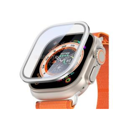 DUX DUCIS FLAS kijelzővédő üveg (alumínium keret, 9H) EZÜST (GP-149589) mobiltelefon kellék