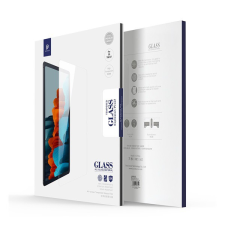 DUX DUCIS képernyővédő üveg (3D full cover, extra karcálló, 0.3mm, 9H) ÁTLÁTSZÓ [Samsung Galaxy Tab S8 LTE (SM-X706)] (5996591004549) - Védőfólia tablet kellék
