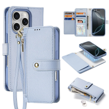 DUX DUCIS Lawa MagSafe-kompatibilis könyvtok iPhone 16 Pro Max - kék tok és táska