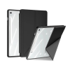 DUX DUCIS MAGI ORIGAMI tok álló, bőr hatású (aktív FLIP, oldalra nyíló, TRIFOLD, asztali tartó, ceruza tartó) FEKETE
