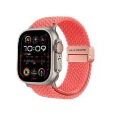 DUX DUCIS Mixture Pro Apple Watch 38/40/41mm szövet szíj, guava rózsaszín okosóra kellék