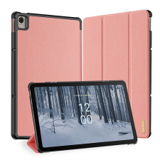 DUX DUCIS Nokia T21 (10.4), mappa tok, Dux Ducis Domo, rózsaszín tablet tok