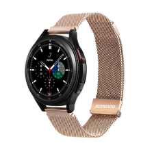 DUX DUCIS Okosóra fém szíj 22mm, Samsung Galaxy Watch / Watch Active / Huawei Watch GT2 / GT2 Pro 46mm kompatibilis, arany, DUX DUCIS Milanese okosóra kellék