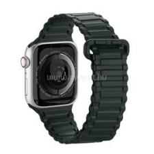 DUX DUCIS pótszíj (egyedi méret, kicsi, szilikon, mágneses) SÖTÉTZÖLD (GP-137722) okosóra kellék