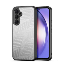 DUX DUCIS SAMSUNG Galaxy A54 (SM-A546), Dux Ducis Aimo mobiltok, Átlátszó, Fekete tok és táska