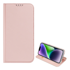 DUX DUCIS Skin Pro Apple iPhone 15 Plus Flip Tok - Rozéarany (GP-144810) tok és táska