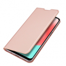 DUX DUCIS Skin Pro bőr könyvtok Samsung Galaxy A32 5G, rózsaszín tok és táska