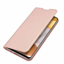 DUX DUCIS Skin Pro bőr könyvtok Samsung Galaxy A42 5G, rózsaszín tok és táska