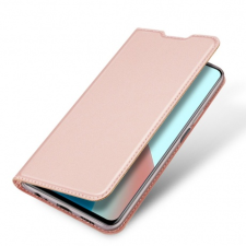 DUX DUCIS Skin Pro bőr könyvtok Xiaomi Redmi Note 9T 5G, rózsaszín tok és táska