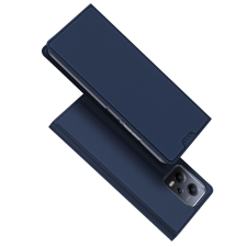 DUX DUCIS Skin Pro Case For Xiaomi Redmi Note 12 Pro / Poco X5 Pro 5G flipes tok pénztárcával és állvánnyal kék tok és táska