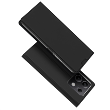 DUX DUCIS Skin Pro könyvtok kártyatartóval Xiaomi Redmi Note 13 5G - fekete tok és táska