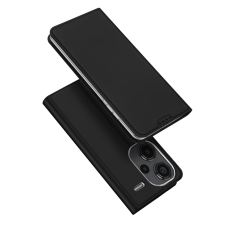 DUX DUCIS Skin Pro könyvtok kártyatartóval Xiaomi Redmi Note 13 Pro+ 5G - fekete tok és táska