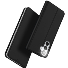 DUX DUCIS Skin Pro Samsung Galaxy A17 kitámaszható műbőr tok kártyatartóval, fekete tok és táska