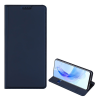 DUX DUCIS SKIN PRO tok álló, bőr hatású (FLIP, oldalra nyíló, bankkártya tartó, asztali tartó funkció) SÖTÉTKÉK Honor 90 Lite 5G