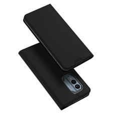 DUX DUCIS Skin Pro tok Nokia X30 flip cover kártya pénztárca állvány fekete tok és táska