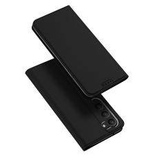 DUX DUCIS Skin Pro tok Samsung Galaxy S23+ flip cover kártya pénztárca állvány fekete tok és táska