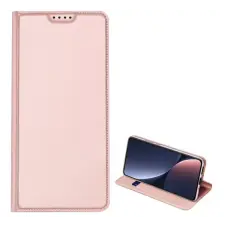 DUX DUCIS Skin Pro Xiaomi 13 Flip Tok - Rózsaszín tok és táska