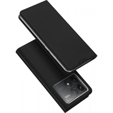 DUX DUCIS Skin Pro Xiaomi Poco F6 Pro fekete flipes bőr tok tok és táska