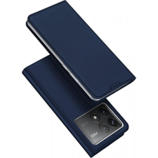 DUX DUCIS Skin Pro Xiaomi Poco F6 Pro kék flipes bőr tok tok és táska