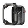 DUX DUCIS TAMO szilikon keret (BUMPER, ütésállóság) FEKETE Apple Watch Series 10 42mm (GP-165933) (GP-165933)