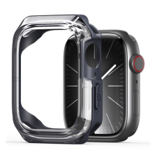 DUX DUCIS TAMO szilikon keret (BUMPER, ütésállóság) SÖTÉTKÉK Apple Watch Series 10 42mm okosóra kellék