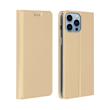 DUX DUCIS Telefontok iPhone 13 Pro - Dux Ducis arany kinyitható tok tok és táska