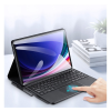 DUX DUCIS TK bluetooth billentyűzet + touch pad (asztali tartó, QWERTY, ceruza tartó) FEKETE Samsung Galaxy Tab S9 Ultra LTE (SM-X916), Galaxy Tab S9 Ultra WIFI (SM-X910)