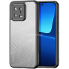 DUX DUCIS Xiaomi 13 Pro, Műanyag hátlap védőtok + szilikon keret, hullám minta, Dux Ducis Aimo, áttetsző/fekete