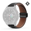 DUX DUCIS YA pótszíj (univerzális, 22mm, valódi bőr, mágneses) FEKETE (GP-152518)