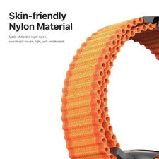 DUX DUCIS YC Nylon csereszíj Apple Watch 38 / 40 / 41 mm - narancssárga okosóra kellék