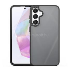 DUX DUCIS YIND szilikon telefonvédő (ütésállóság, kameravédő, matt) FEKETE (GP-167049) tok és táska