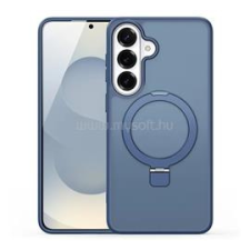 DUX DUCIS YIND szilikon telefonvédő (ütésállóság, kameravédő, matt, MagSafe, kitámasztó) SÖTÉTKÉK (GP-179578) tok és táska