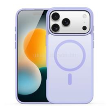 DUX DUCIS YIND szilikon telefonvédő (ütésállóság, kameravédő, matt, MagSafe) LILA (GP-173360) tok és táska