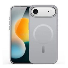 DUX DUCIS YIND szilikon telefonvédő (ütésállóság, kameravédő, matt, MagSafe) VILÁGOSSZÜRKE (GP-173372) tok és táska