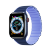 DuxDucis Apple Watch 38/ 40/ 41 mm DuxDucis Magnetic LD szilikon szíj, kék