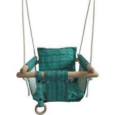 Dvěděti Gyermek textil hinta 100% pamut, türkiz hinta
