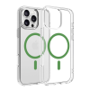 DVICED Magsafe iPhone 16 Pro Max clear case Green