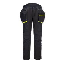 DX4 lecsatolható holster zsebes softshell nadrág PW_DX450BKR30 Fekete - 30 méret munkaruha
