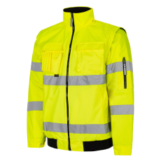 DYKENO AGINOLA fényvisszaverő kabát 2 az 1-ben, sárga 3XL