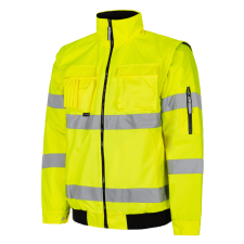 DYKENO AGINOLA fényvisszaverő kabát 2 az 1-ben, sárga M munkaruha