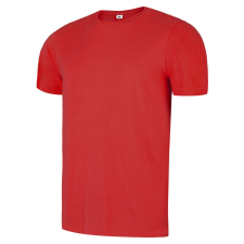 DYKENO Bonny rövid ujjú póló unisex piros XL munkaruha