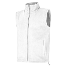 DYKENO Jada unisex polár mellény fehér XL