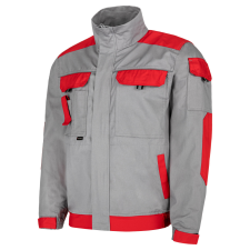 DYKENO PRIMO munkadzseki, szürke-piros 46 munkaruha