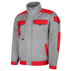 DYKENO PRIMO munkadzseki, szürke-piros 62