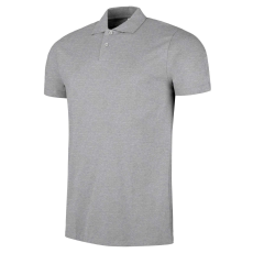 DYKENO Weston single Jersey galléros póló férfi sötétszürke melírozott M