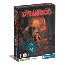  Dylan Dog Library 1000 db-os Compact puzzle Clementoni puzzle, kirakós